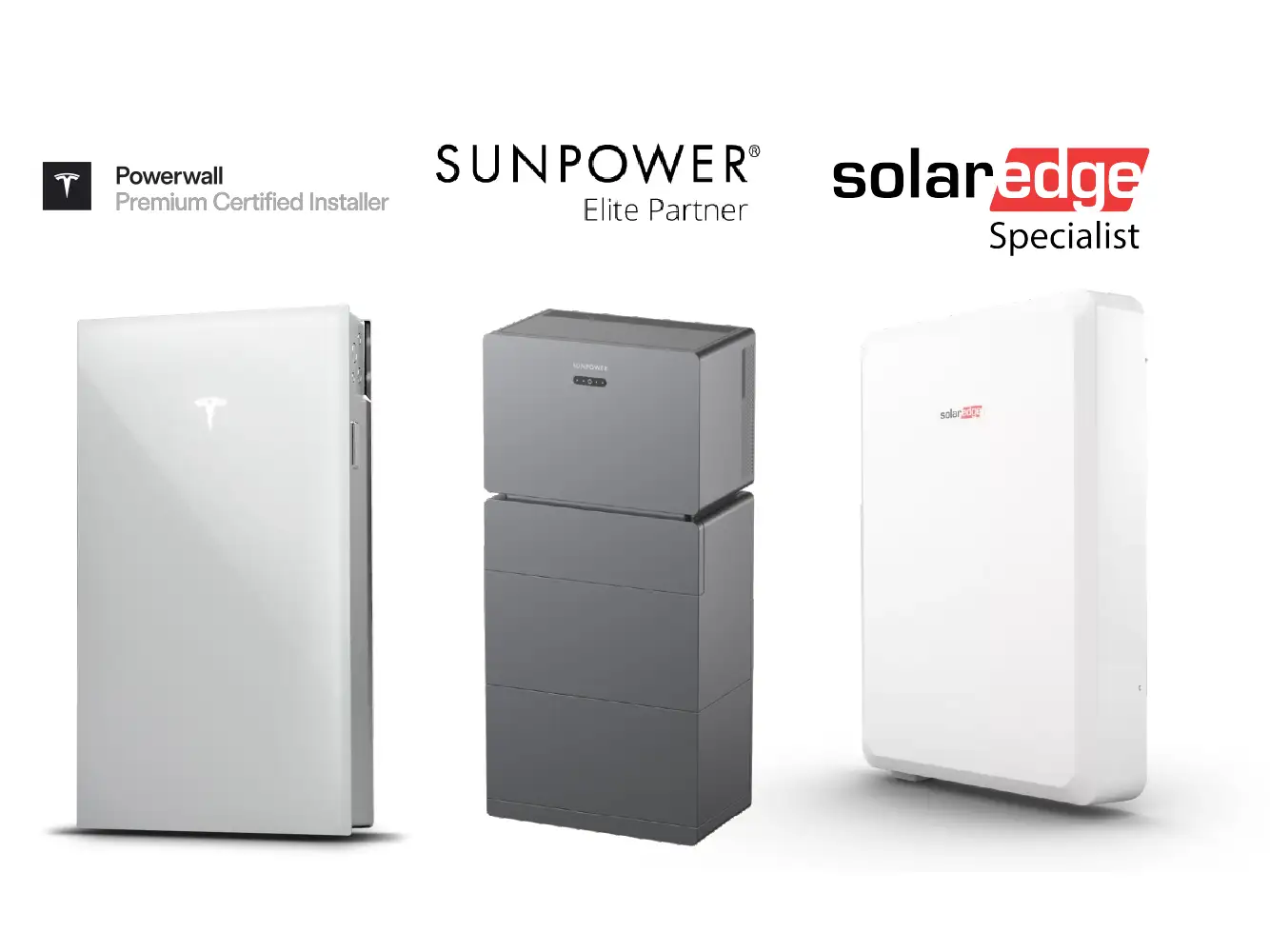Batterie di accumulo Tesla SolarEdge SunPower