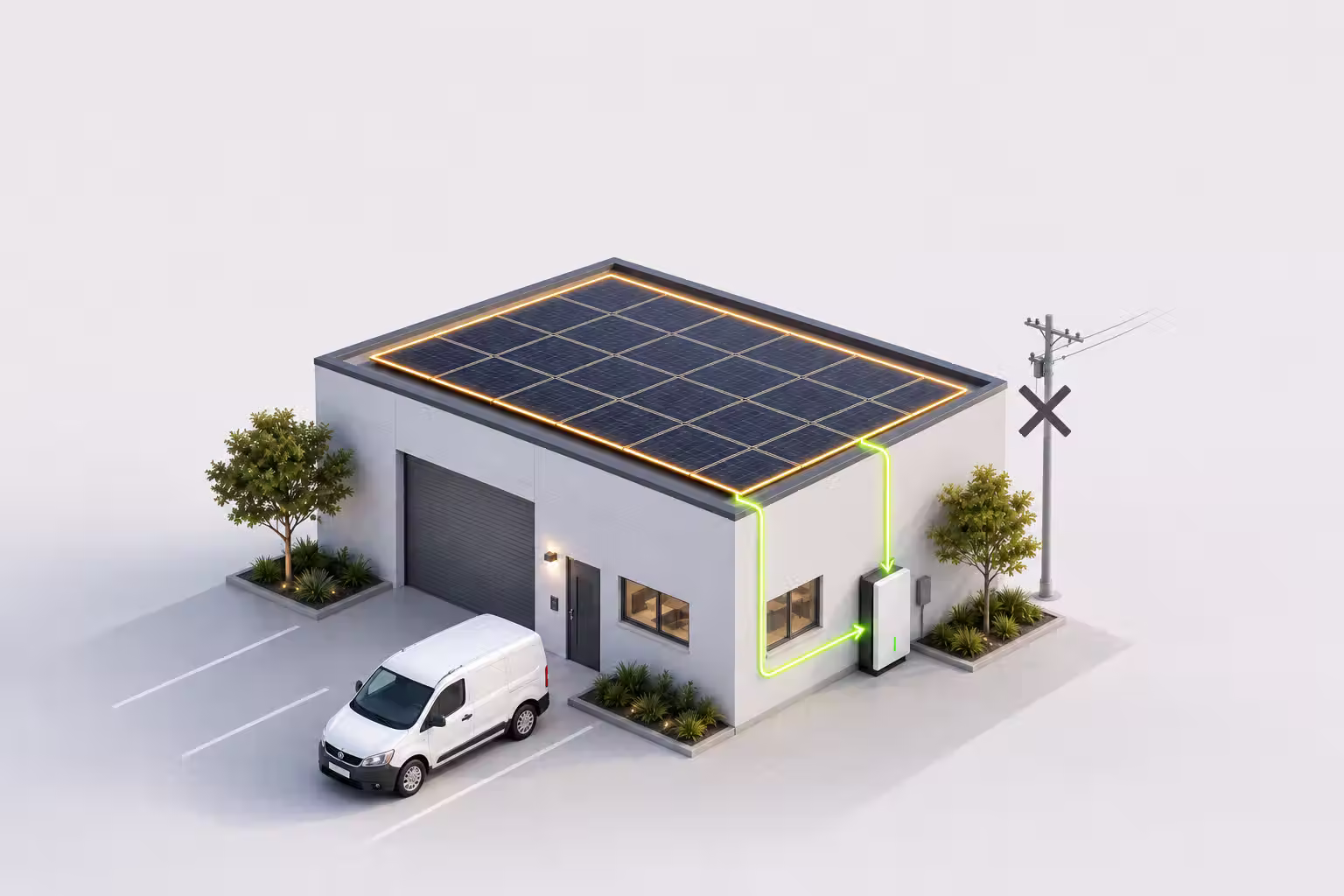Impianto fotovoltaico aziendale